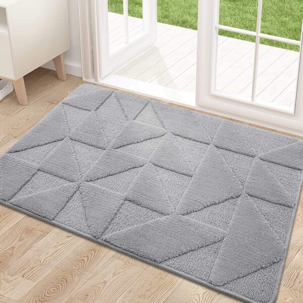 Simple Color Entrance Door Mat Moisture Resistant