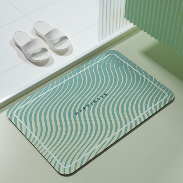 Wavy Line Bath Mat