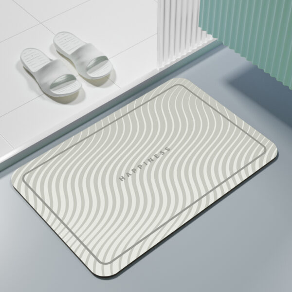 Wavy Line Bath Mat