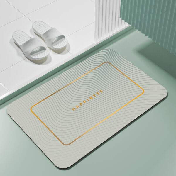 Wavy Line Bath Mat